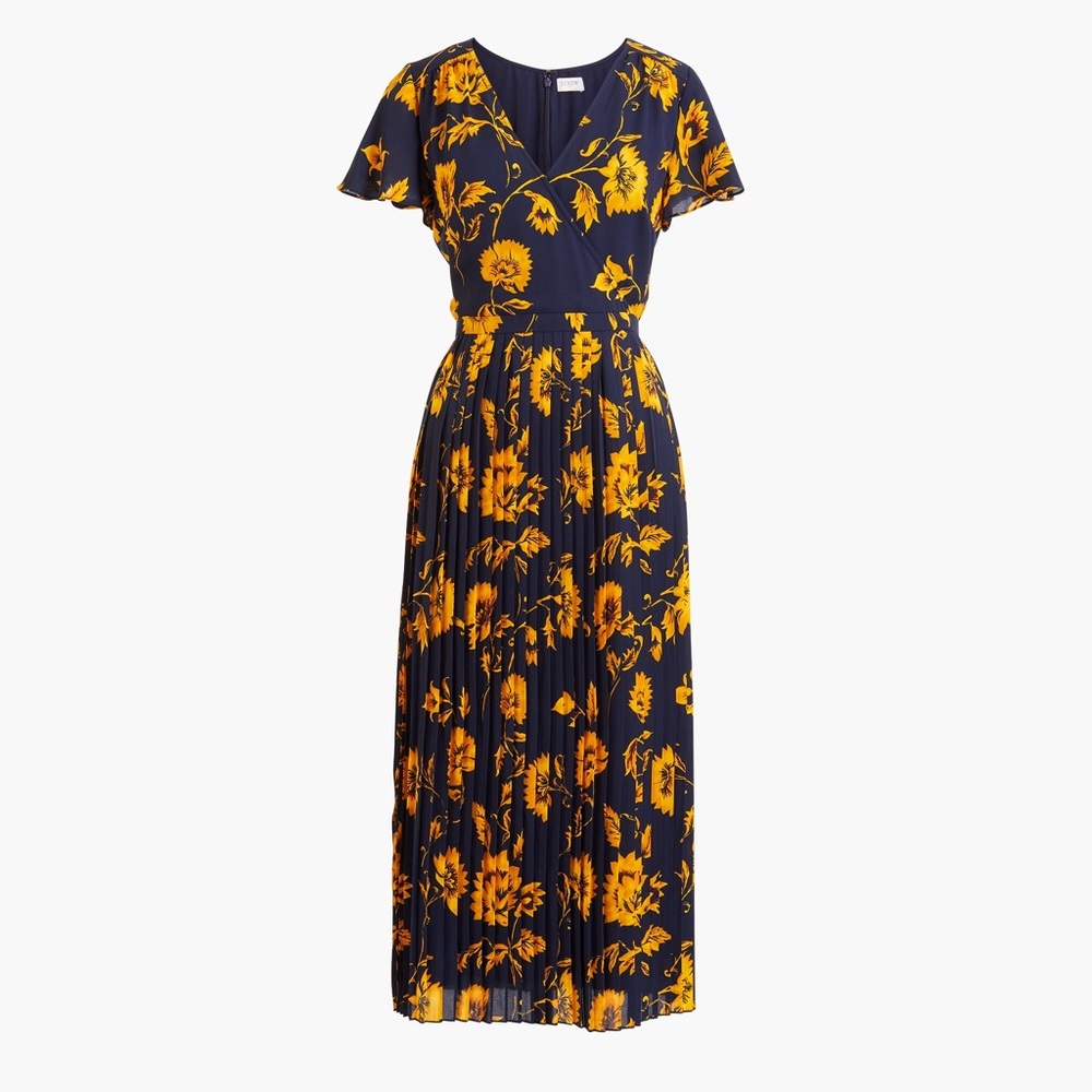 J. Crew Sunflower Dress